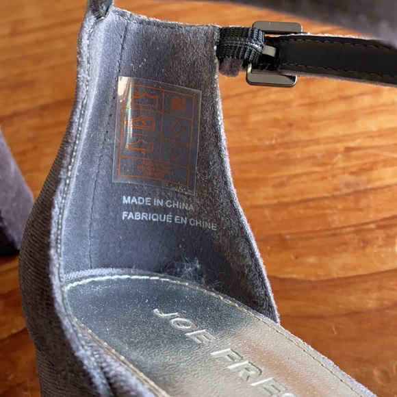 Charcoal Gray Velvet Block Heel from Joe Fresh - Picture 6 of 14